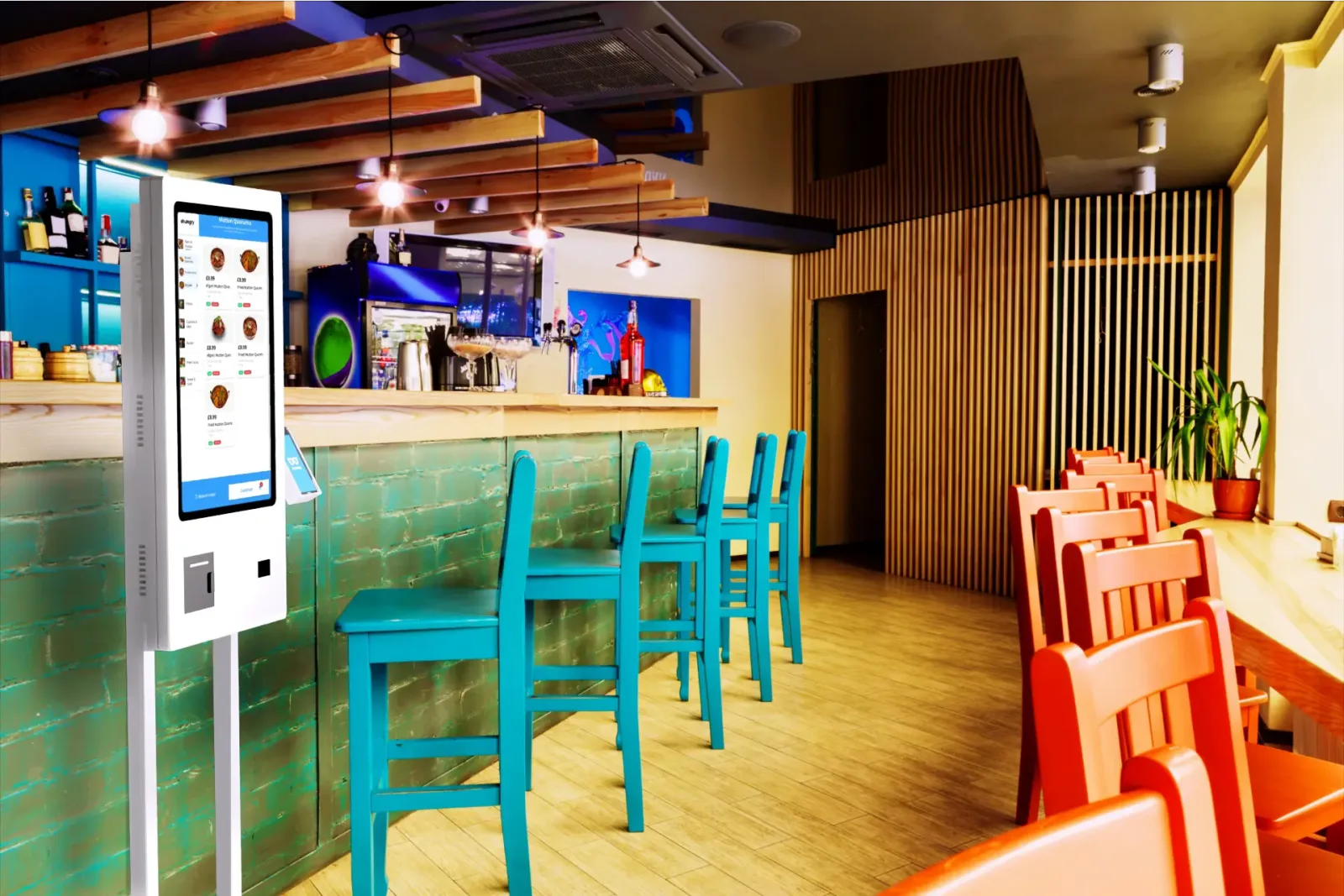 Resolver la Escasez de Personal en Hostelería con Kioscos de Autoservicio – illustration