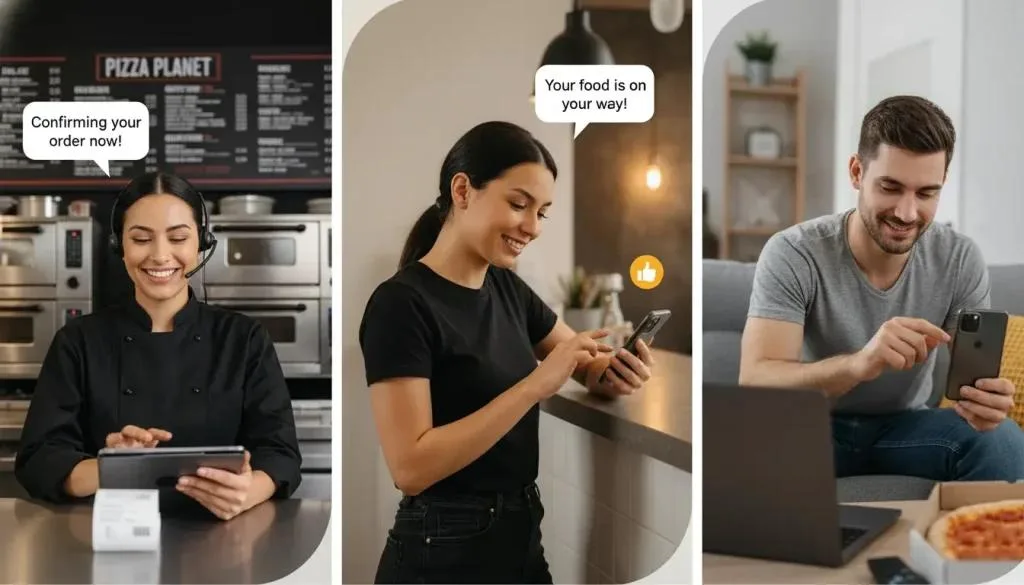 How Pay by Link For Takeaway Works