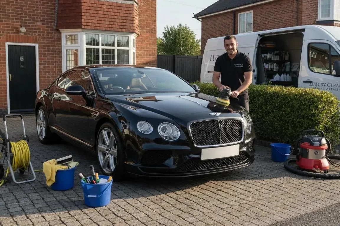 Mobile car detailing business accepting instant payouts for weekend services in UK