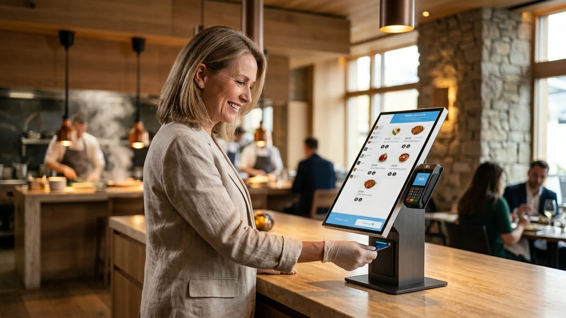 Fast-casual service on Kayana