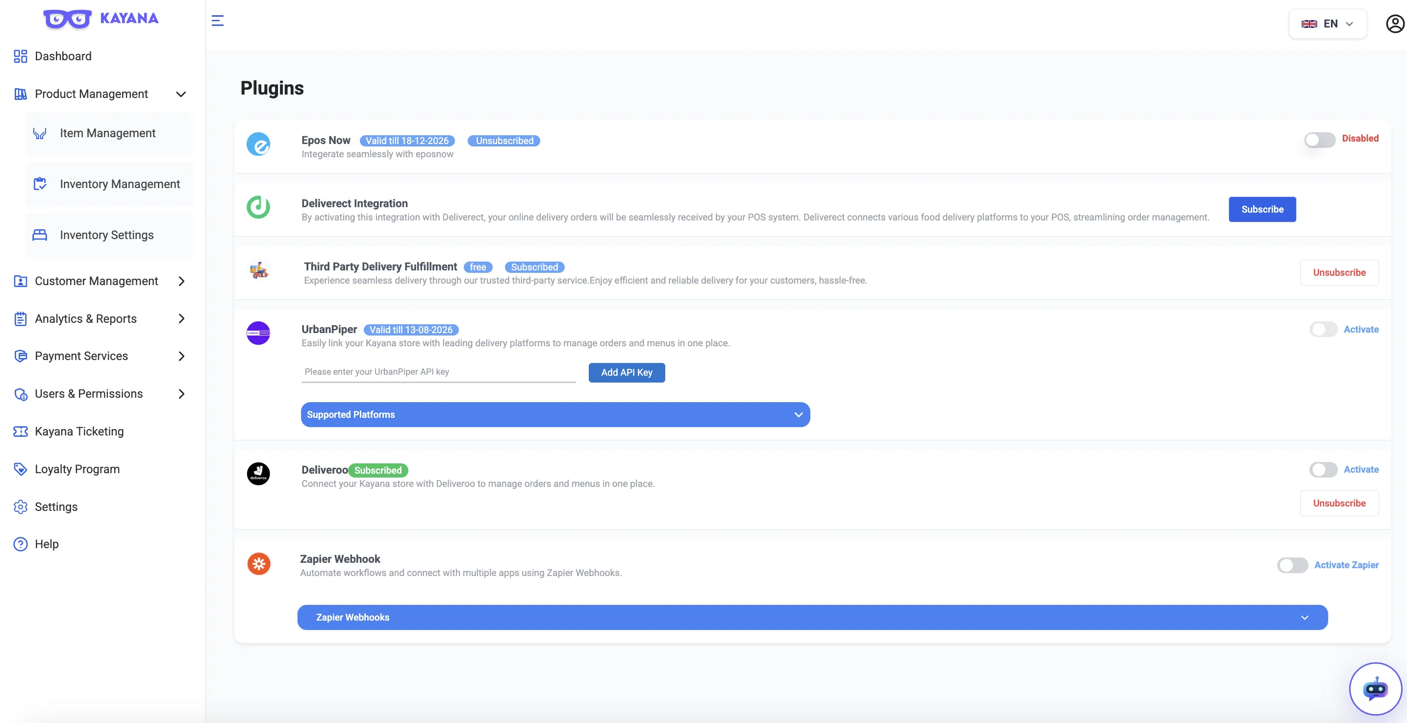 Setting Up Deliveroo Integration for Your Business